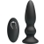 VIBRADOR POTENTE CONTROL REMOTO ANAL PLUG NEGRO nº1