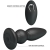 VIBRADOR POTENTE CONTROL REMOTO ANAL PLUG NEGRO nº6