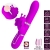 VIBRADOR RABBIT MULTIFUNCIÓN 4 EN 1 MARIPOSA FUCSIA nº9