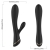 VIBRADOR RABBIT SILICONA NEGRO nº2