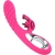 VIBRATORE VICKY RABBIT CON LINGUETTA TIRANTE FUCSIA nº4