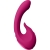 VIVE MIKI - VIBRADOR PUNTO G PULSANTE Y PARPADEANTE - ROSA n