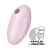 VULVA LOVER 3 AIR PULSE STIMULATOR & VIBRATOR - ROSE