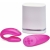 VIBRADOR WE VIBE CHORUS CASAIS COM SQUEEZE CONTROL - ROSA