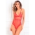 X segna il punto body in pizzo teddy pizzo con spalline