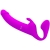 ZANINI DILDO STRAP-ON SIN ARNES 10 VIBRACIONES MORADO nº1