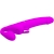 ZANINI DILDO STRAP-ON SIN ARNES 10 VIBRACIONES MORADO nº3