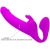 ZANINI DILDO STRAP-ON SIN ARNES 10 VIBRACIONES MORADO nº5