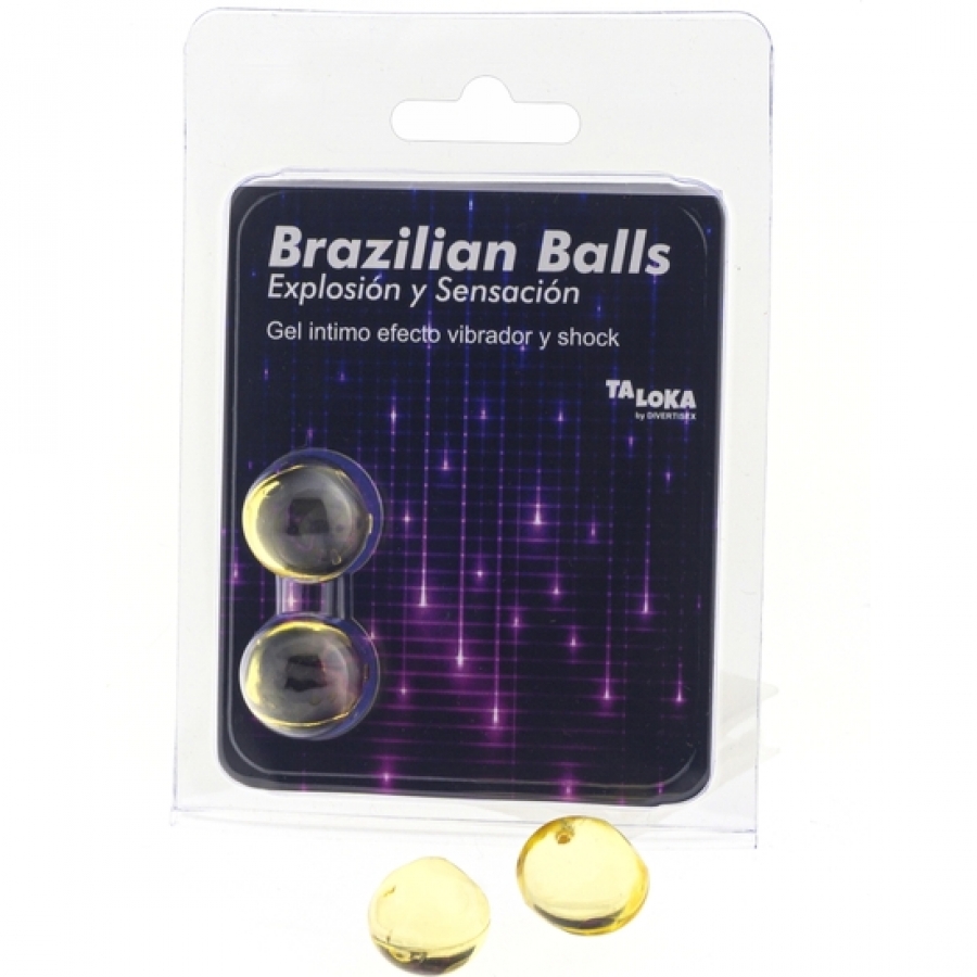 2 brazilian balls explosion de aromas gel gel excitante efe