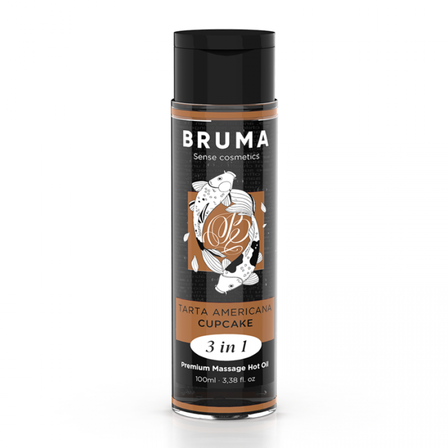 ACEITE DE MASAJE PREMIUM EFECTO CALOR SABOR TARTA AMERICANA