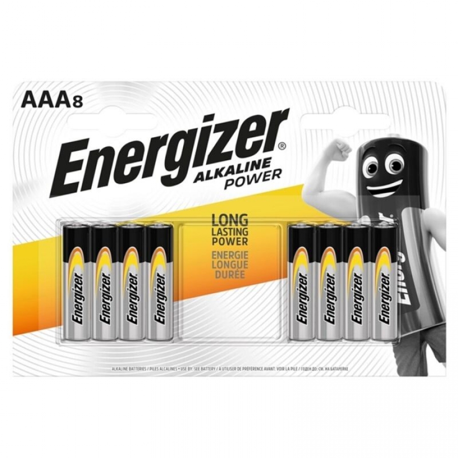 ALKALINE POWER PILA ALCALINA AAA LR03 BLISTER*8