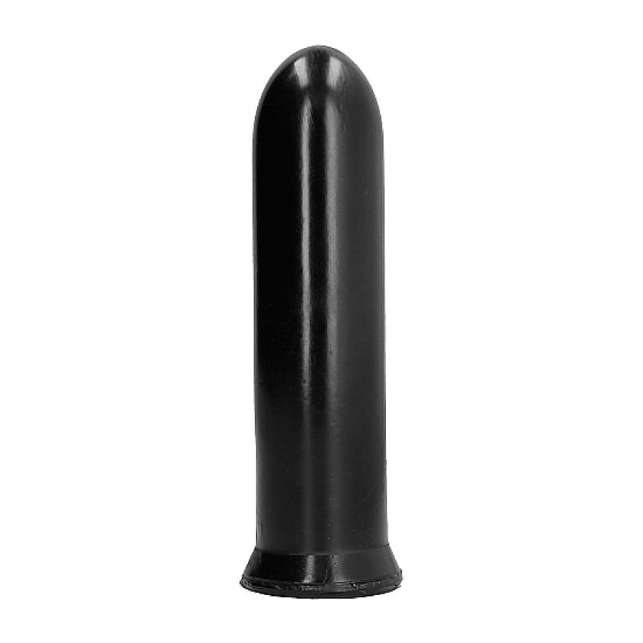 Dildo tutto nero 19 cm