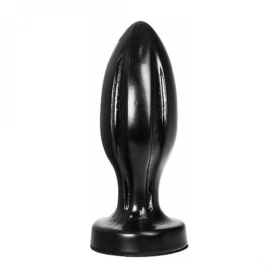 Plug anal tout noir 21cm