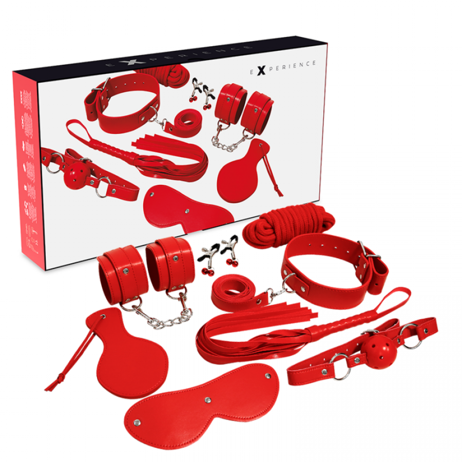 KIT FETISH BDSM SERIE ROSSA