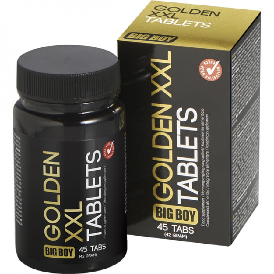 Capsules d'agrandissement de pénis Big Boy Golden xxl