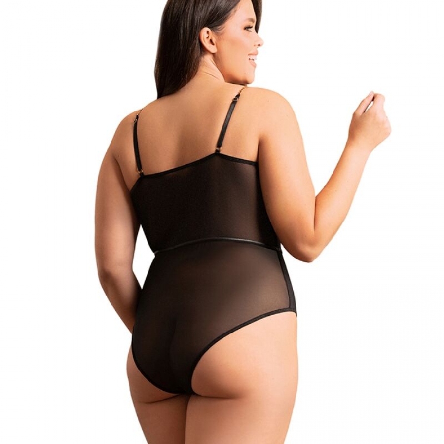 BODY TIRANTAS CADENA NEGRO S/M 8