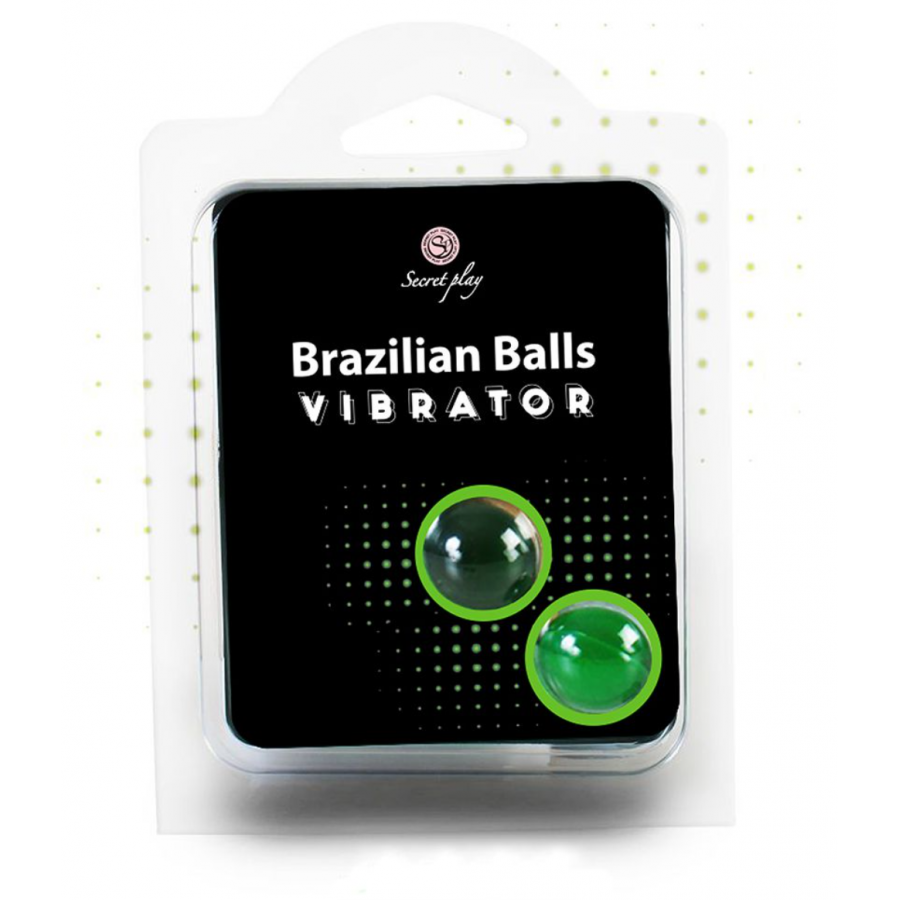 Set 2 palline brasiliane con lubrificante