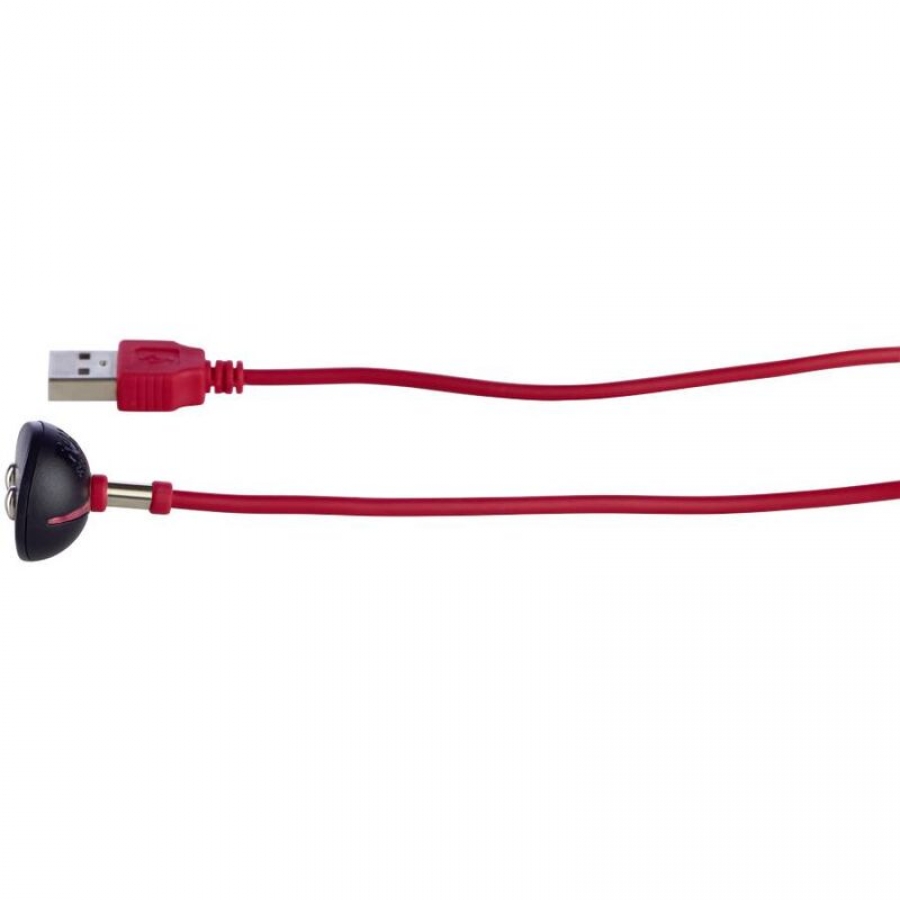 CARGADOR MAGNÉTICO USB ROJO