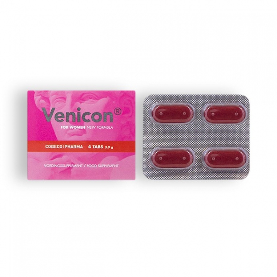 COBECO VENICON SUPLEMENTO LIBIDO MUJER 4CAP