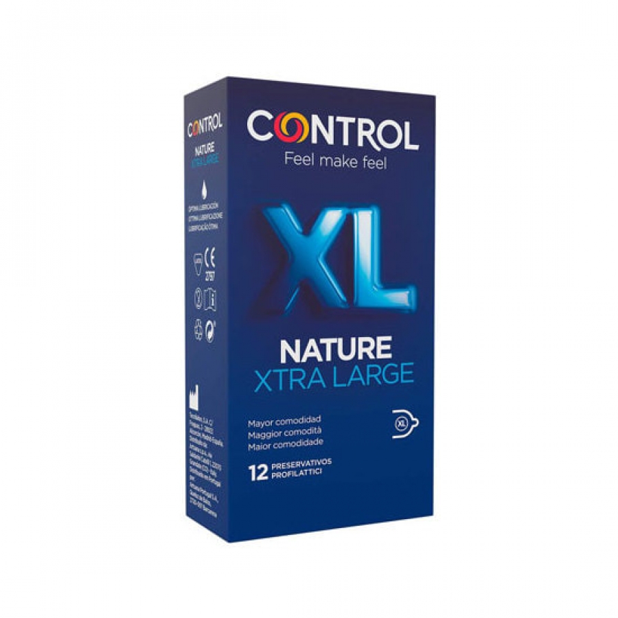 Preservativos de controle nature xl 12uds