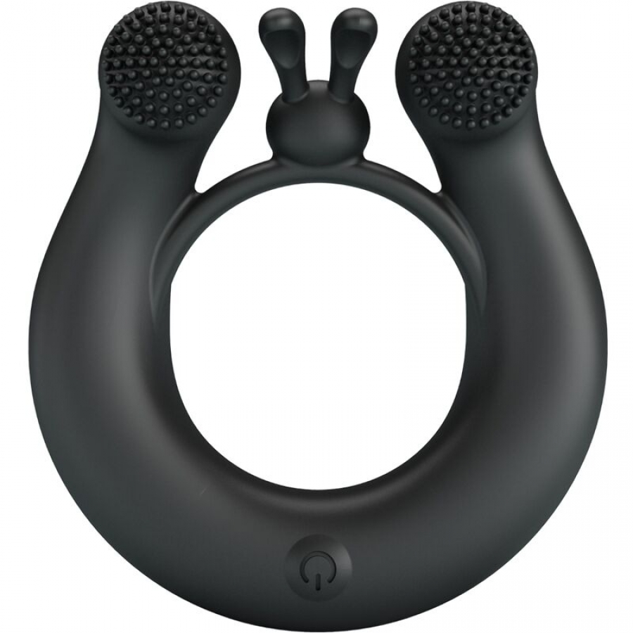 ANEL VIBRATÓRIO DÁLIA + ESTIMULADOR DE CLITÓRIS 12 VIBRAÇÕES