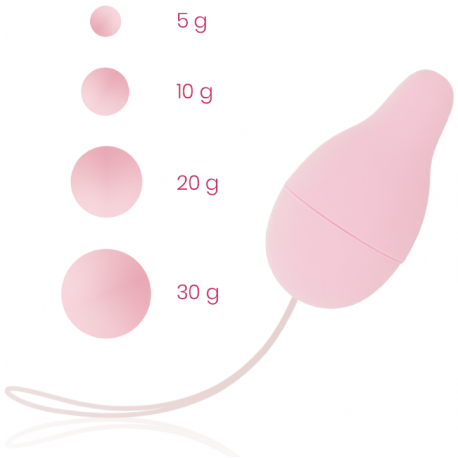 SYSTÈME DE POIDS KEGEL POUR DÉVELOPPEUR DU PLANCHER PELVIEN