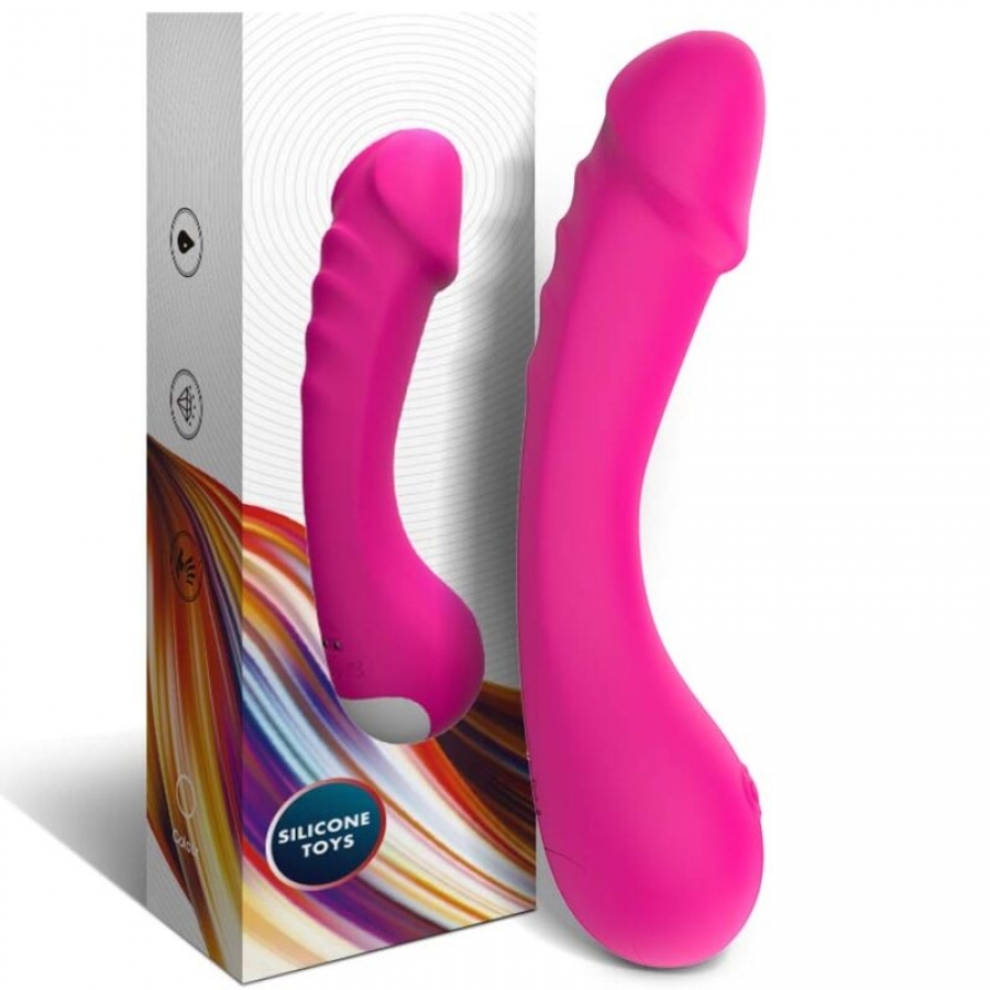 GODE VIBRATEUR SPOT G SILICONE FUCHSIA