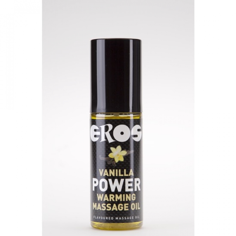 Eros vanilla power olio da massaggio riscaldante 100ml