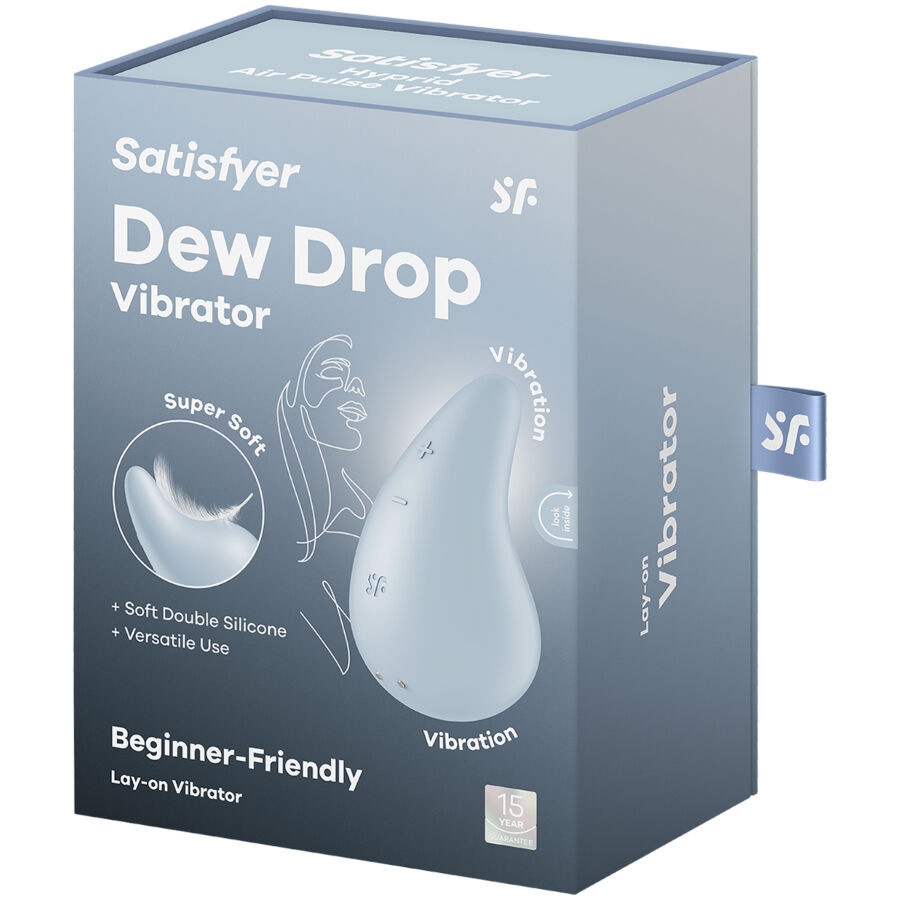 DEW DROP VIBRADOR LAY-ON BLANC 19