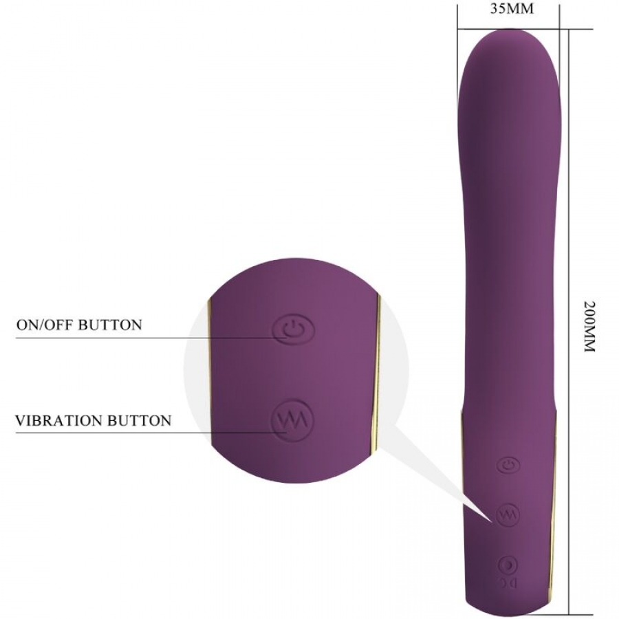 ETHAN VIBRADOR RECARGABLE LILA 4