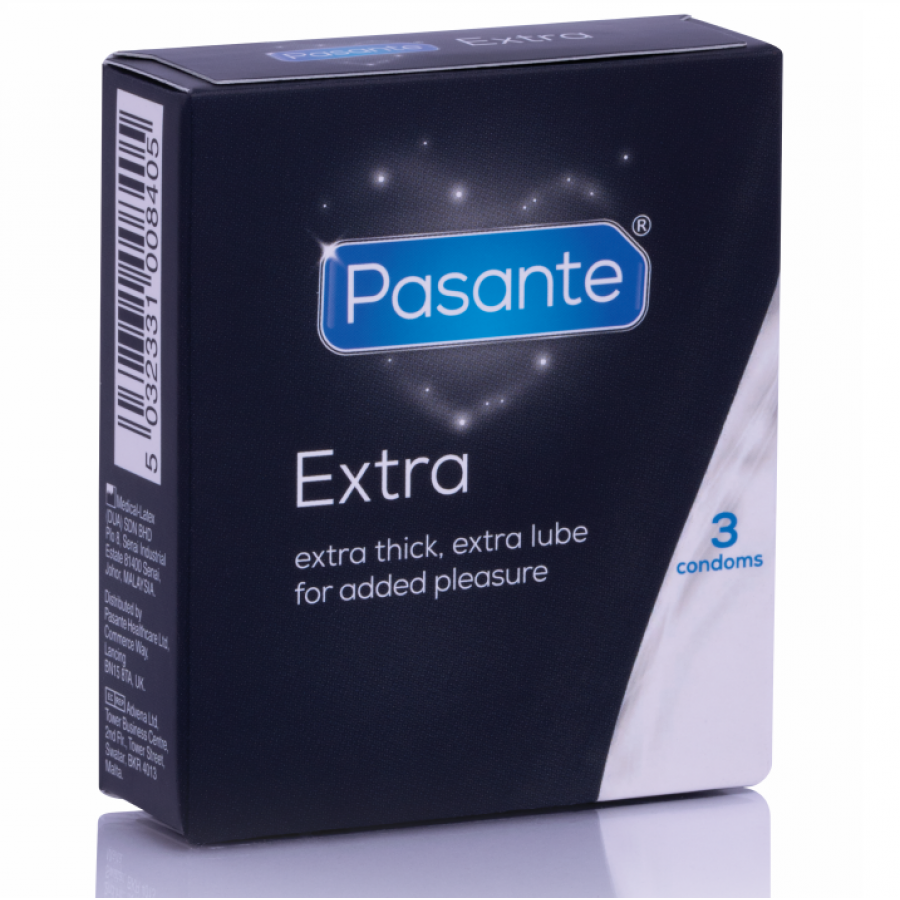 PRESERVATIVO EXTRA ESPESSO ATRAVÉS DE 3 UNIDADES