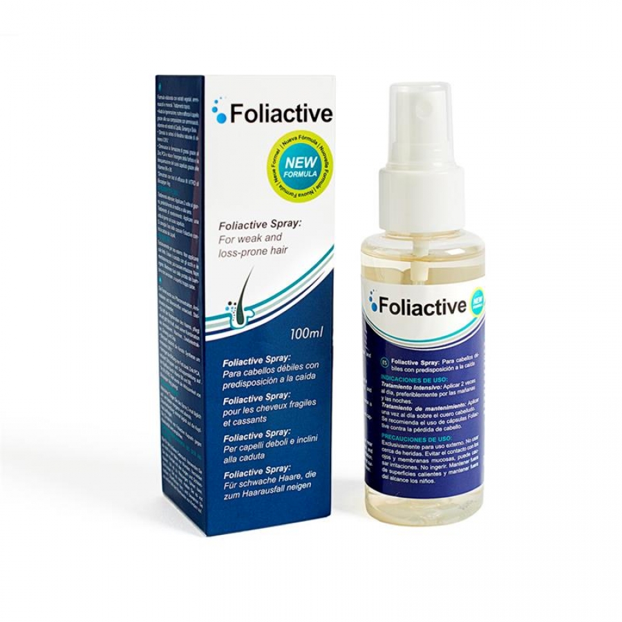 SPRAY FOLIATIVO. PULVERIZAR PARA EVITAR A PERDA DE CABELO E