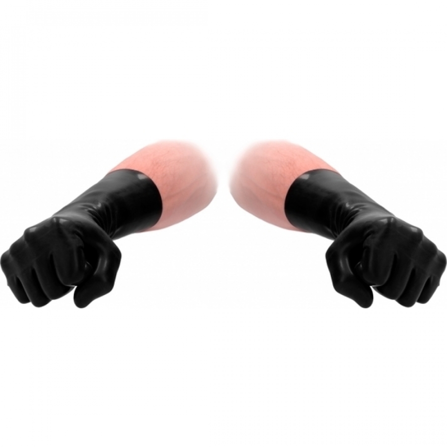 FIST IT LATEX GLOVES BLACK