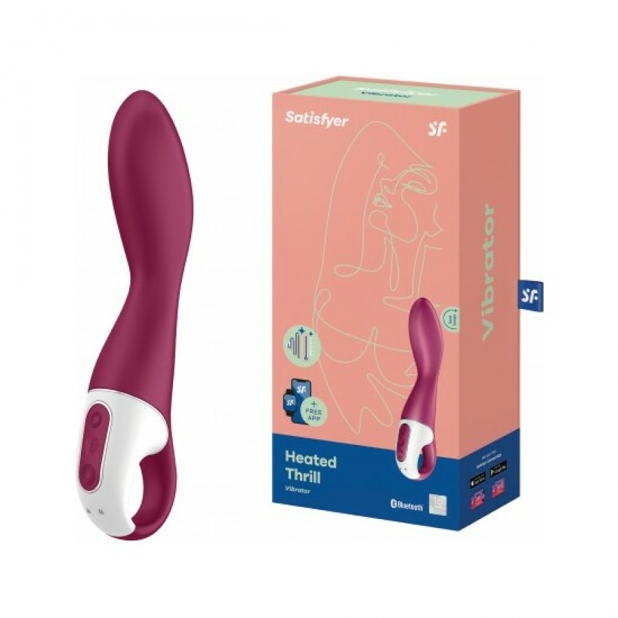 SATISFYER HEATED THRILL VIBRATOR WITH APP