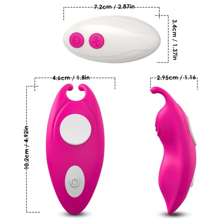 MUTANDINA INDOSSABILE HONEYBEE VIBRATORE G-SPOT REMOTE CONTR