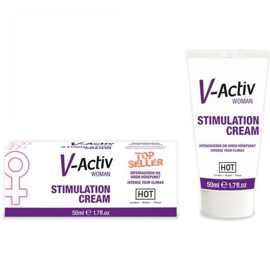 Creme estimulante feminino v-activ quente