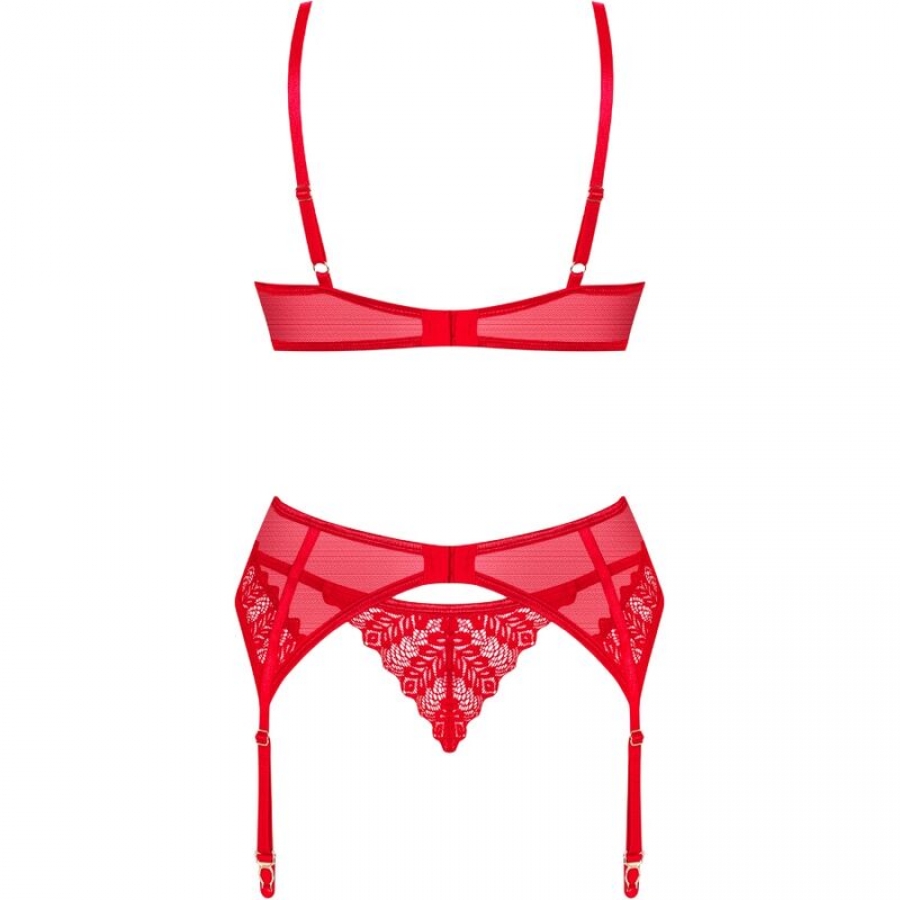 INGRIDIA SET TRES PIEZAS ROJO  17