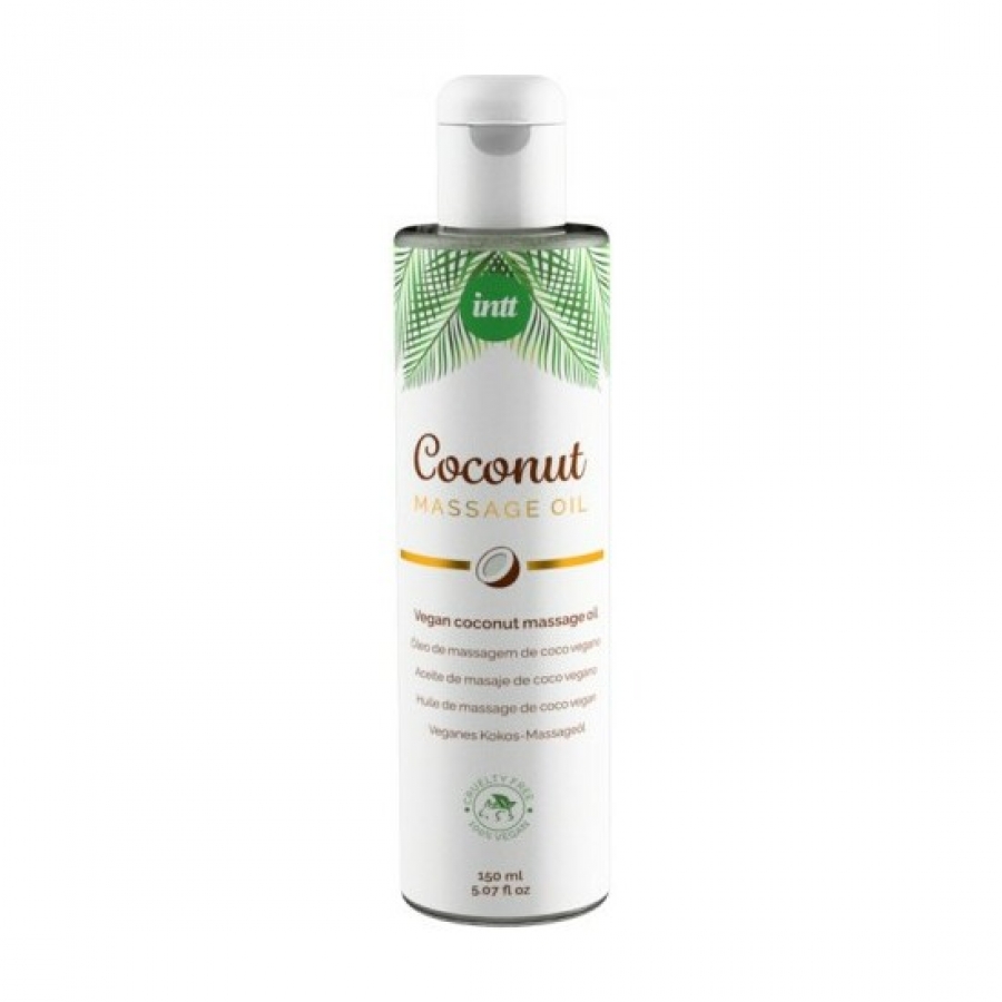 Óleo de massagem de coco vegano Intt 150ml