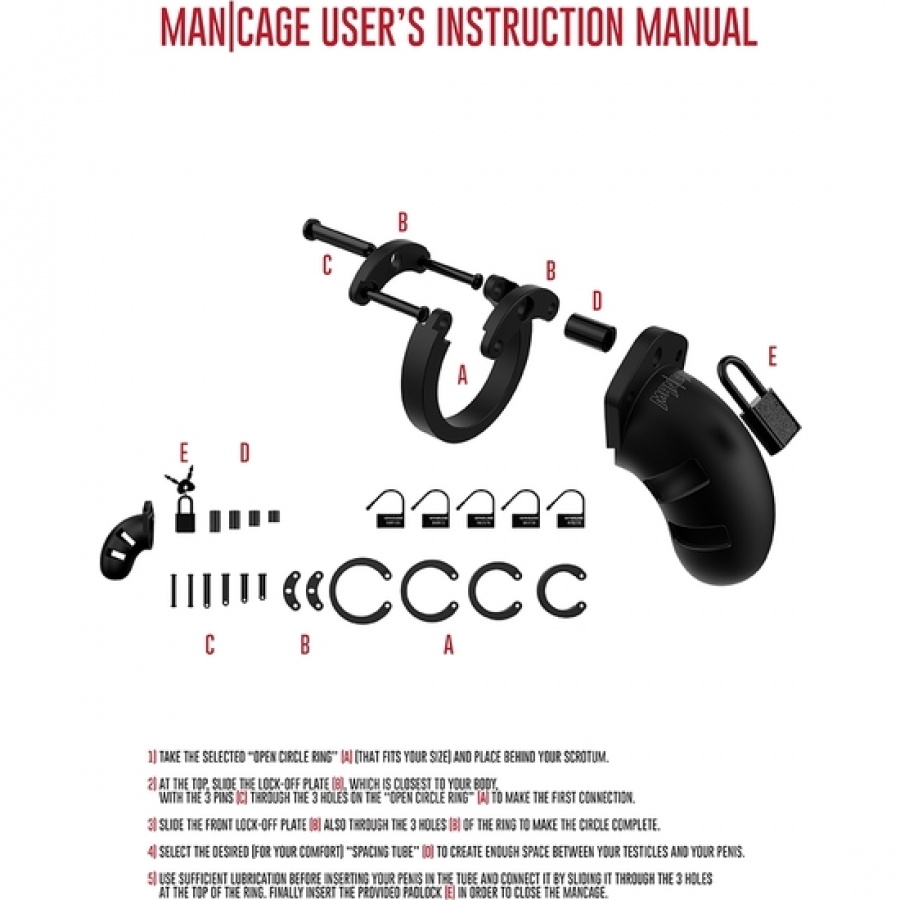 JAULA MODEL 20 CHASTITY 6