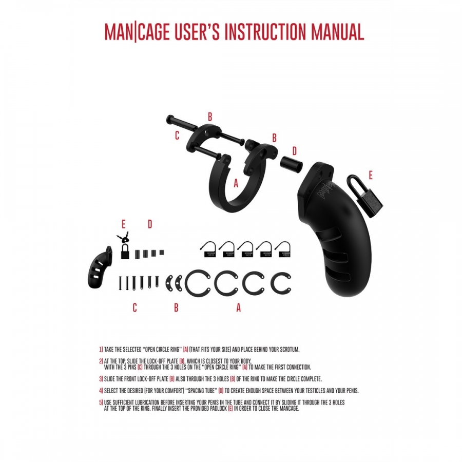 JAULA MODEL 21 CHASTITY 5