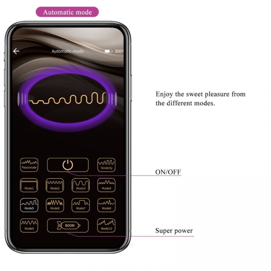 JAYLEEN VIBRADOR APP CONTROL R 16