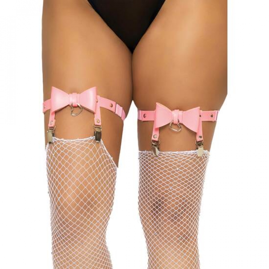 VEGAN LEATHER TIGH HIGH GARTER 7