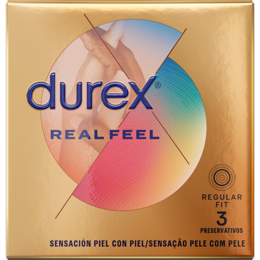 DUREX REAL FEEL SENSIBILIDAD N 3