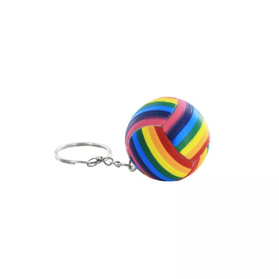LLAVERO BALÓN CON BANDERA LGBT 2