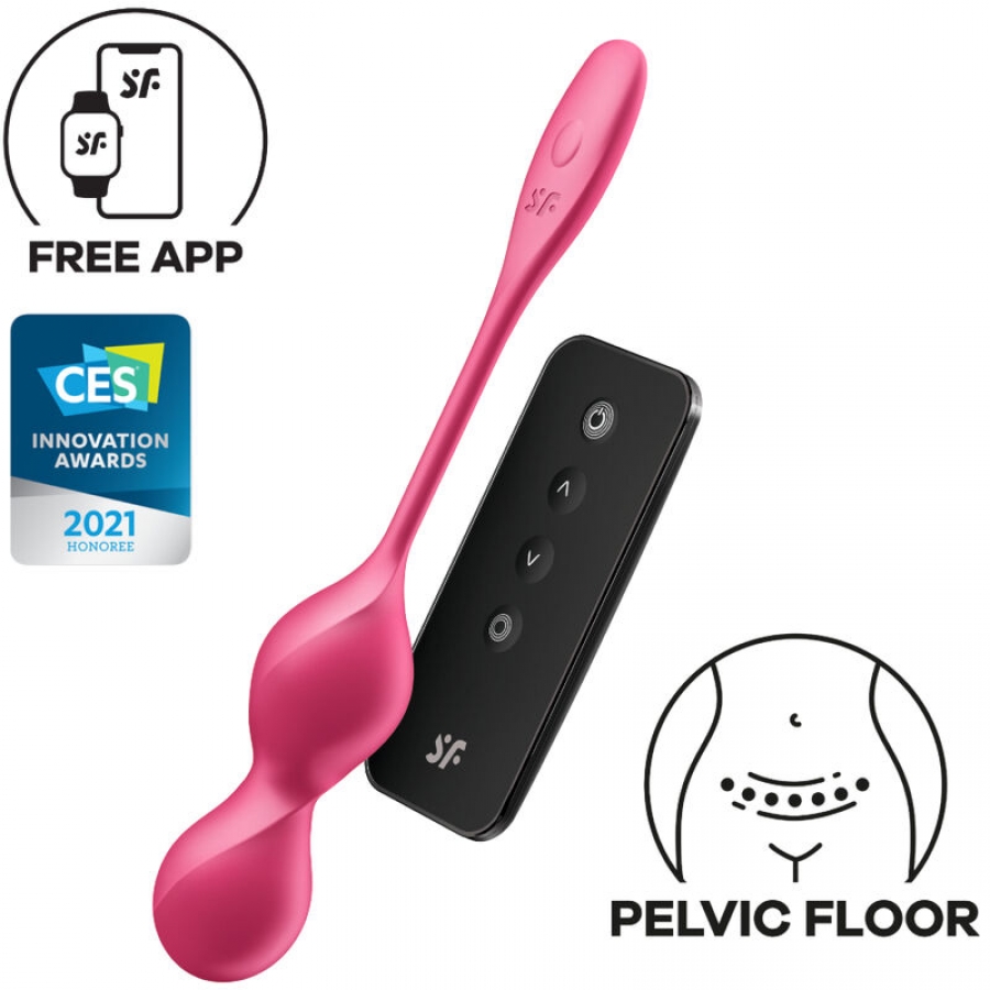 LOVE BIRDS 2 BOLAS DE KEGEL VIBRANTES + APLICATIVO GRATUITO