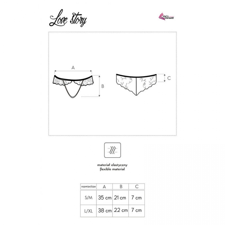 LOVE STORY LC 90679 PANTY CROT 10