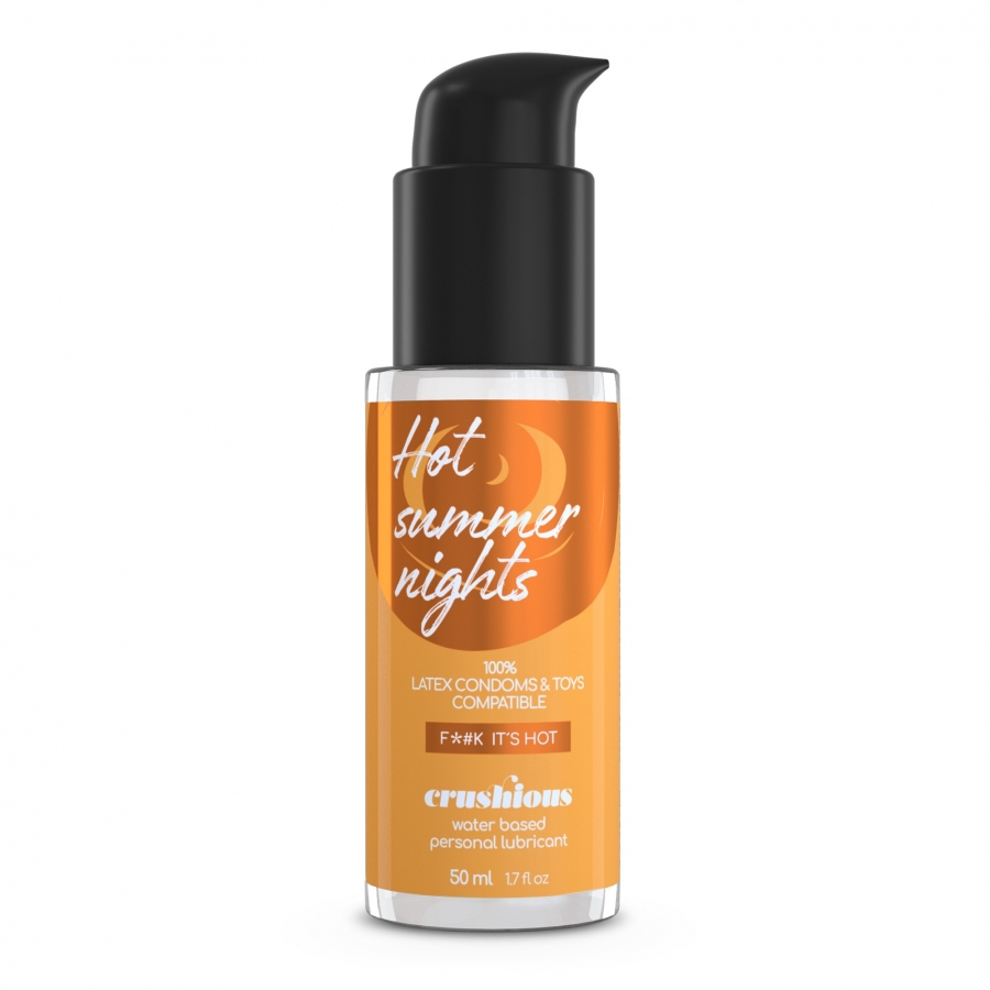 LUBRIFICANTE COM EFEITO CALOR 50 ML CRUSHIOUS nº6