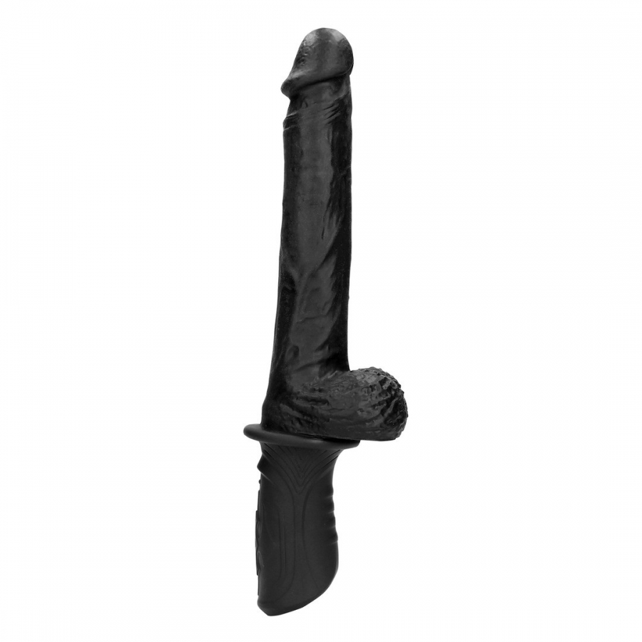 MACHINE SEXUELLE HAND HELD EN SILICONE LIQUIDE NOIR OUCH! nº
