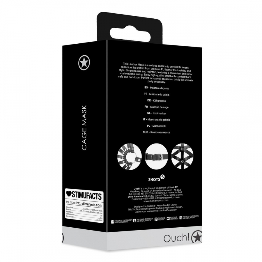 MÁSCARA CAGE 4