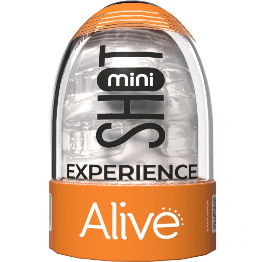 ALIVE MINI SHOT EXPERIENCE MASTURBATOR TRANSPARENT nº7